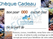 Ch&egrave;que Cadeau Valeur 50 Euros